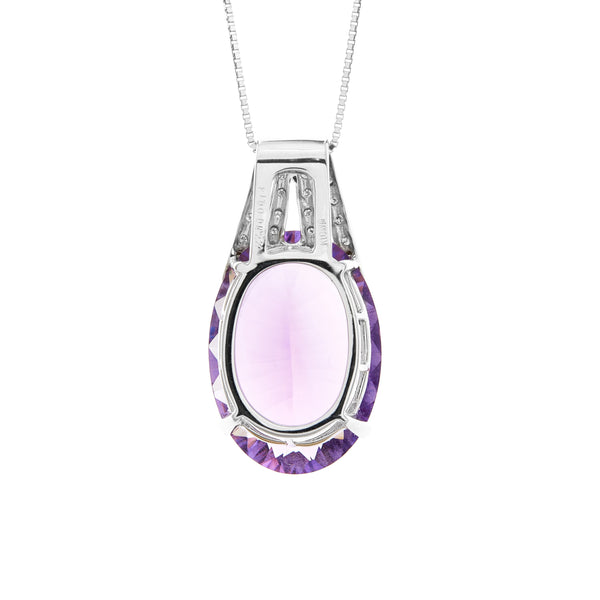 K18WG Amethyst PN