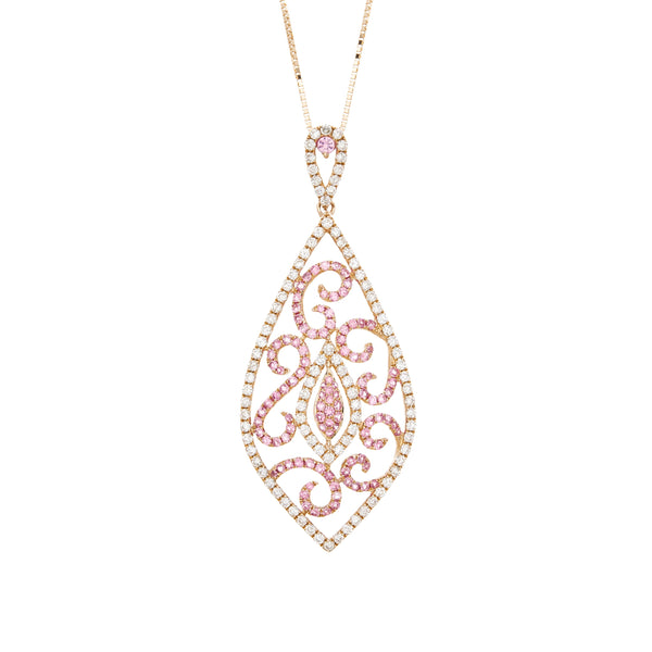 K18PG Pink Sapphire PN