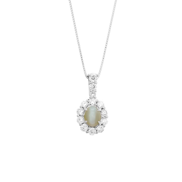 K18WG Cat's Eye PN