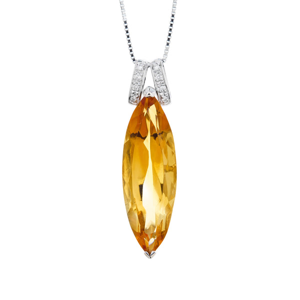 K18WG Citrine PN