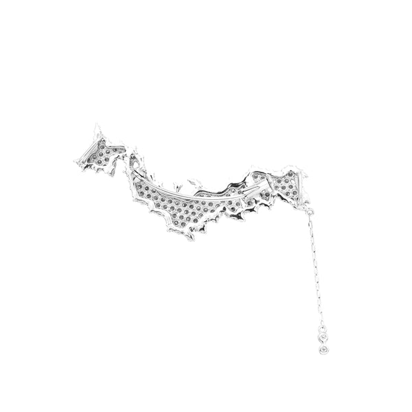 K18WG Diamond Br