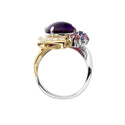 Pt900K18 Amethyst R