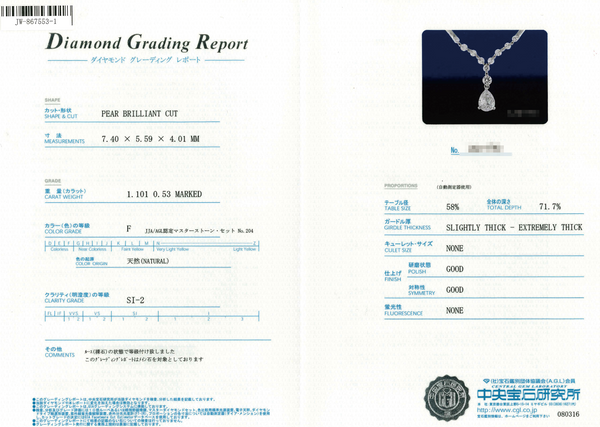 Pt900 Diamond N