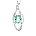 K18WG Aquamarine PN