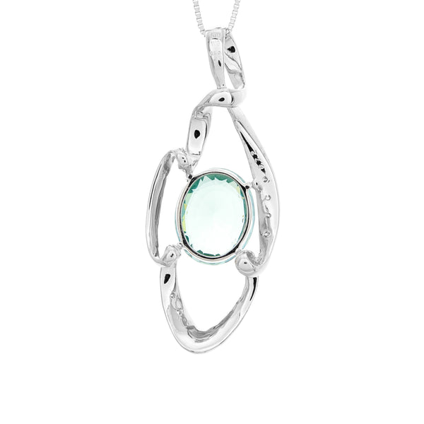 K18WG Aquamarine PN