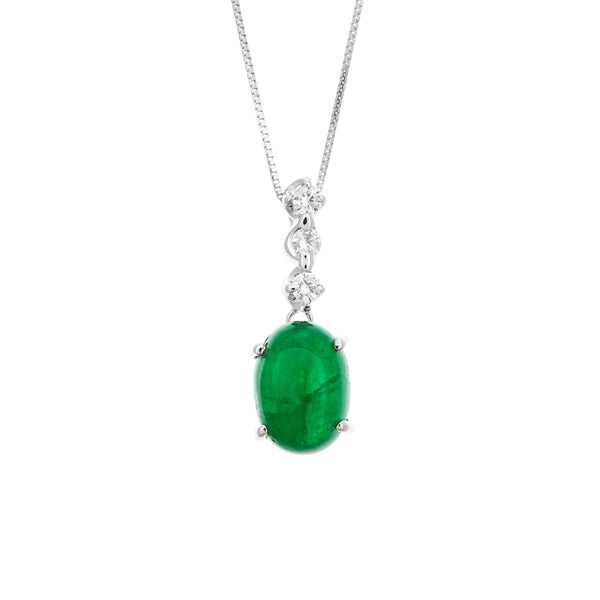 K18WG Emerald PN
