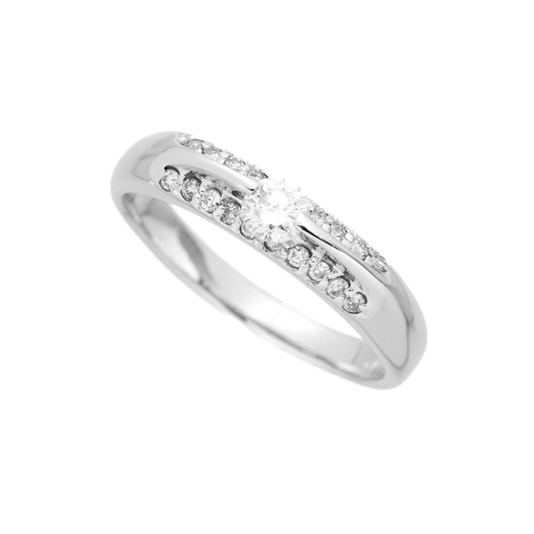 K18WG Diamond R