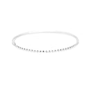 K18WG Diamond Bangle