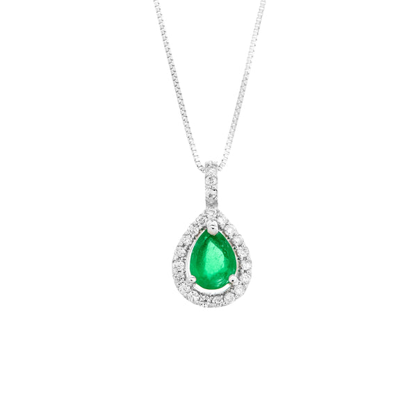 K18WG Emerald PN