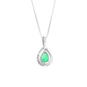 K18WG Emerald PN