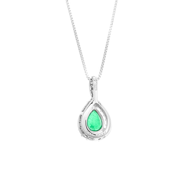 K18WG Emerald PN