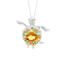 K18WG/K18 Citrine PN