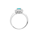 Pt900 Paraiba Tourmaline R