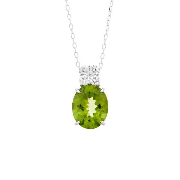 K18WG Peridot PN