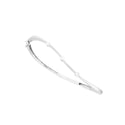 Pt900 Diamond Bangle