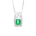 Pt900 Emerald PN