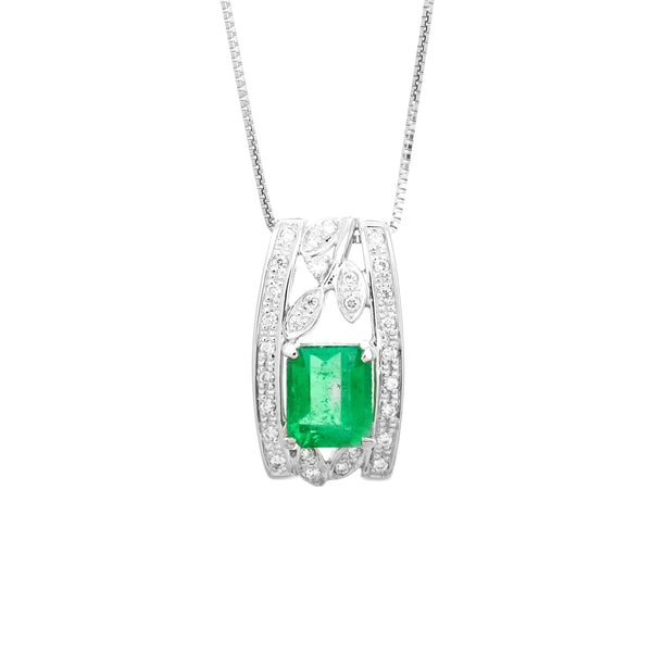 Pt900 Emerald PN