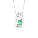 Pt900 Emerald PN
