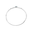 K18WG Diamond Bangle