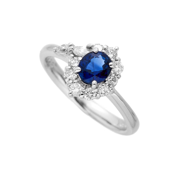 Pt900 Sapphire R