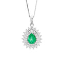 Pt900 Emerald PN