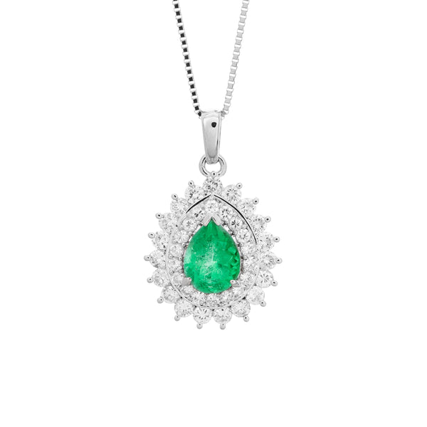 Pt900 Emerald PN