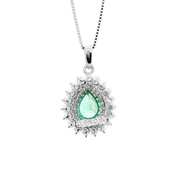 Pt900 Emerald PN