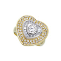 K18Pt900 Diamond R