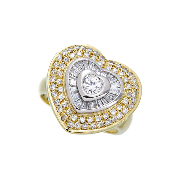 K18Pt900 Diamond R