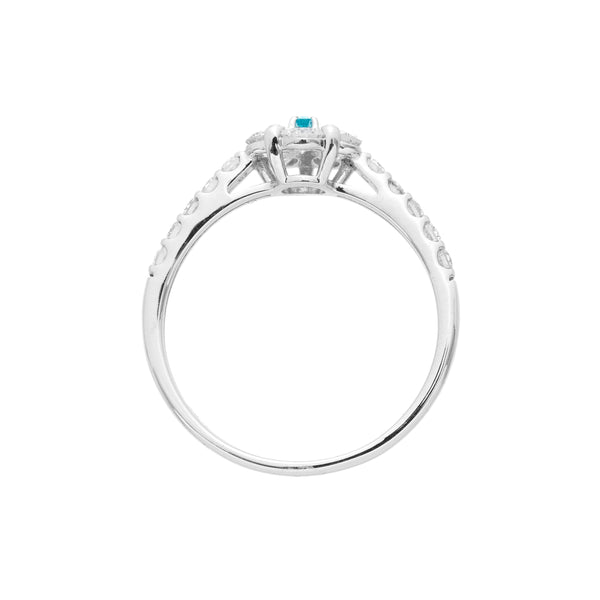 Pt950 Paraiba Tourmaline R