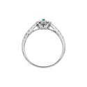 Pt950 Paraiba Tourmaline R