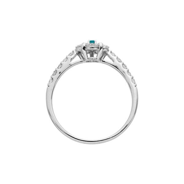 Pt950 Paraiba Tourmaline R