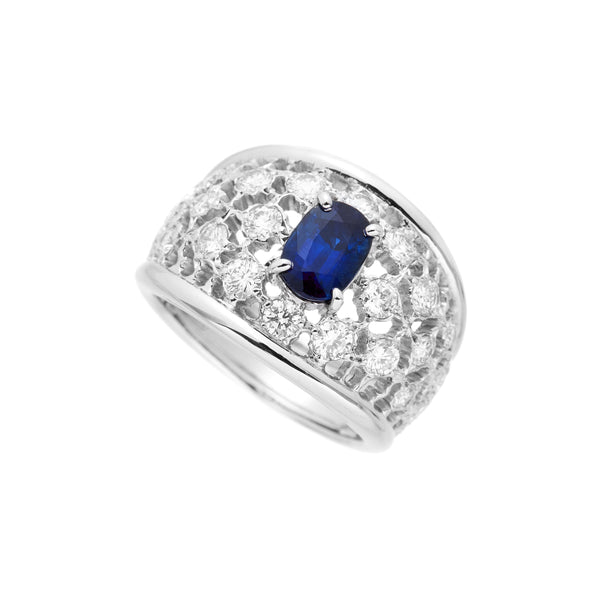 Pt900 Sapphire R