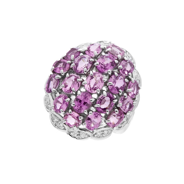 Pt900 Purple Sapphire R