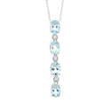 K18WG Aquamarine PN