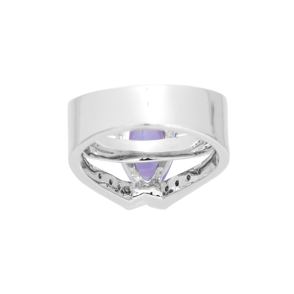 Pt900 Lavender Jadite R