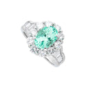 Pt900 Paraiba Tourmaline R