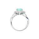 Pt900 Paraiba Tourmaline R