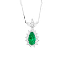 Pt900 Emerald PN