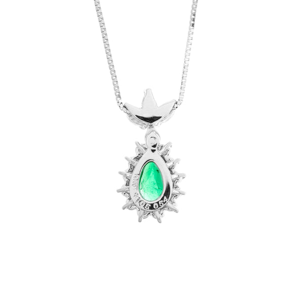 Pt900 Emerald PN
