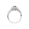 Pt900K18 Ruby R