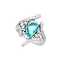 Pt900 Paraiba Tourmaline R