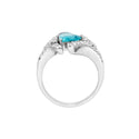 Pt900 Paraiba Tourmaline R