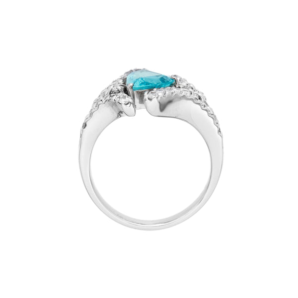 Pt900 Paraiba Tourmaline R