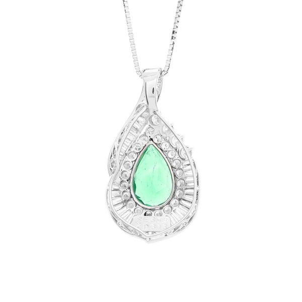 Pt900 Emerald PN