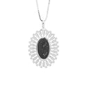 Pt950 Black Opal PN