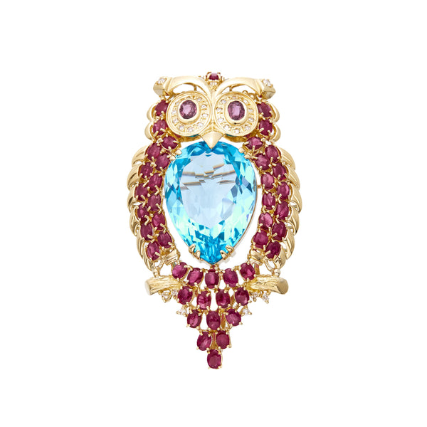K18 Blue Topaz Br