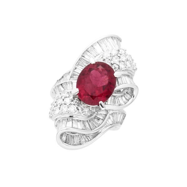 Pt900 Rubelite R