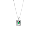 Pt900 Emerald PN