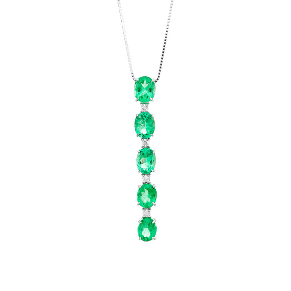 K18WG Emerald PN